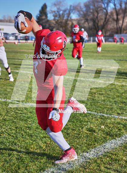 Thumbnail 2 in Carlin vs Wells (NIAA 1A State Quarterfinal) photogallery.