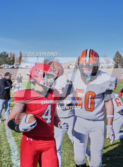 Thumbnail 2 in Carlin vs Wells (NIAA 1A State Quarterfinal) photogallery.