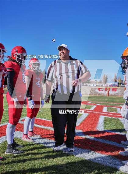 Thumbnail 2 in Carlin vs Wells (NIAA 1A State Quarterfinal) photogallery.