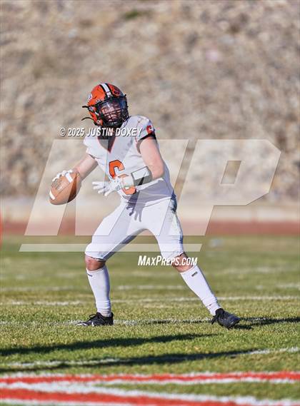 Thumbnail 3 in Carlin vs Wells (NIAA 1A State Quarterfinal) photogallery.