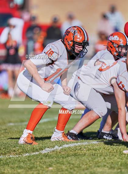 Thumbnail 3 in Carlin vs Wells (NIAA 1A State Quarterfinal) photogallery.