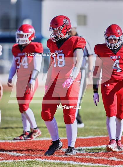 Thumbnail 3 in Carlin vs Wells (NIAA 1A State Quarterfinal) photogallery.