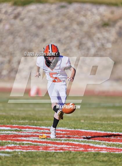 Thumbnail 2 in Carlin vs Wells (NIAA 1A State Quarterfinal) photogallery.