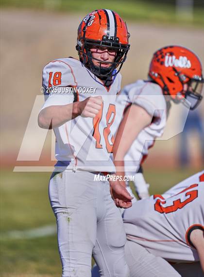 Thumbnail 1 in Carlin vs Wells (NIAA 1A State Quarterfinal) photogallery.