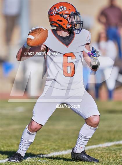 Thumbnail 3 in Carlin vs Wells (NIAA 1A State Quarterfinal) photogallery.