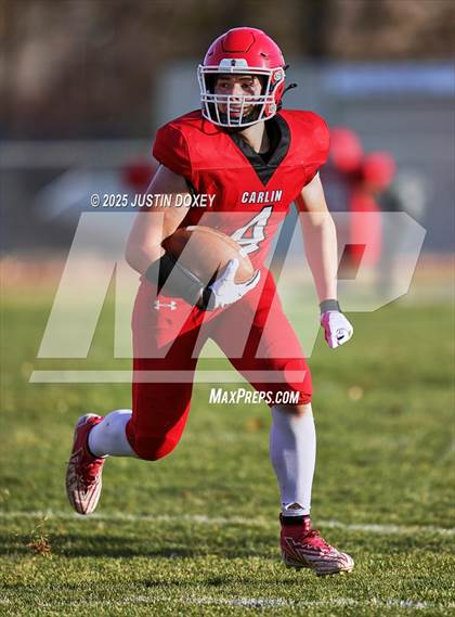 Thumbnail 3 in Carlin vs Wells (NIAA 1A State Quarterfinal) photogallery.