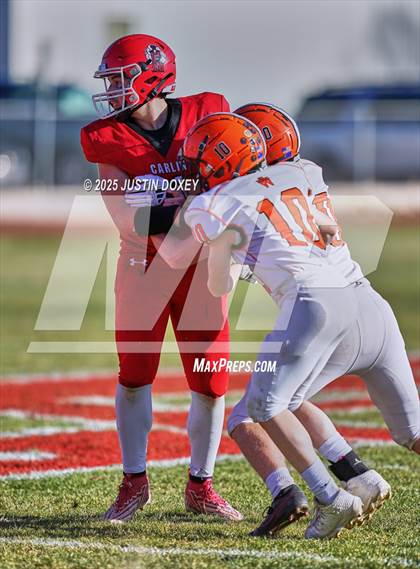 Thumbnail 2 in Carlin vs Wells (NIAA 1A State Quarterfinal) photogallery.