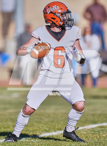 Thumbnail 2 in Carlin vs Wells (NIAA 1A State Quarterfinal) photogallery.