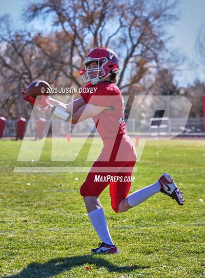 Thumbnail 3 in Carlin vs Wells (NIAA 1A State Quarterfinal) photogallery.