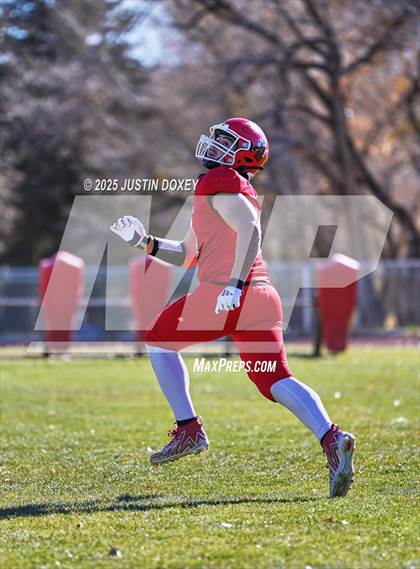 Thumbnail 3 in Carlin vs Wells (NIAA 1A State Quarterfinal) photogallery.