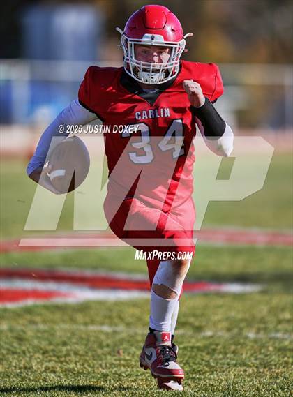 Thumbnail 3 in Carlin vs Wells (NIAA 1A State Quarterfinal) photogallery.