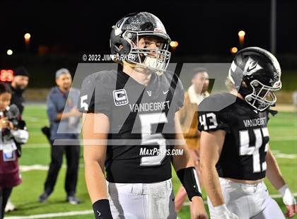 Thumbnail 3 in Dripping Springs vs. Vandegrift (UIL 6A Division II Quarterfinal) photogallery.