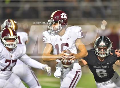 Thumbnail 2 in Dripping Springs vs. Vandegrift (UIL 6A Division II Quarterfinal) photogallery.