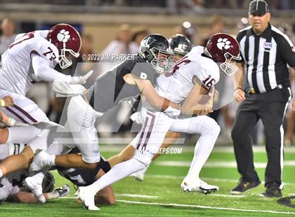 Thumbnail 3 in Dripping Springs vs. Vandegrift (UIL 6A Division II Quarterfinal) photogallery.