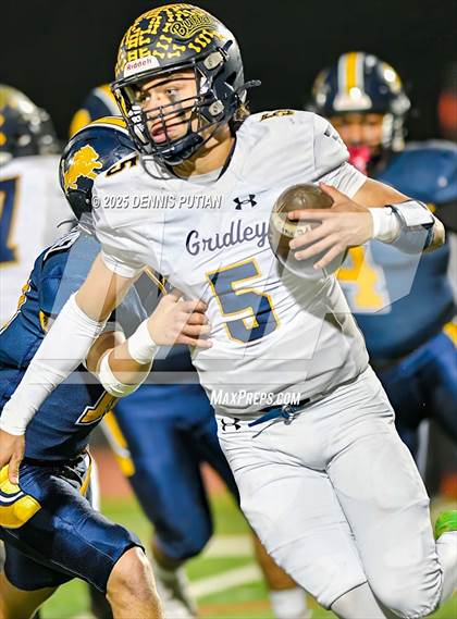 Thumbnail 3 in Gridley @ Lincoln (CIF NorCal Regional Division 6-AA Final) photogallery.