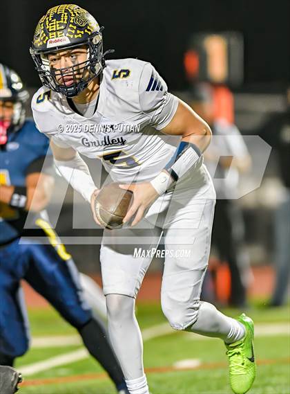 Thumbnail 2 in Gridley @ Lincoln (CIF NorCal Regional Division 6-AA Final) photogallery.
