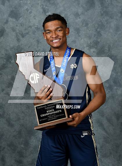 Thumbnail 3 in Notre Dame (SO) (CIF State D1 Award Photos) photogallery.