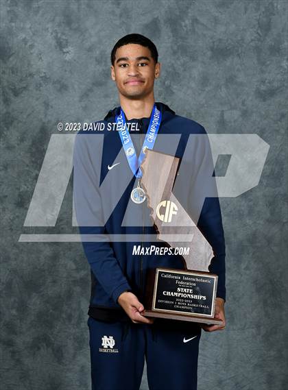 Thumbnail 3 in Notre Dame (SO) (CIF State D1 Award Photos) photogallery.