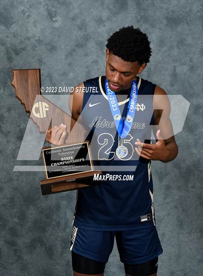Thumbnail 1 in Notre Dame (SO) (CIF State D1 Award Photos) photogallery.