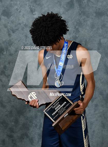 Thumbnail 3 in Notre Dame (SO) (CIF State D1 Award Photos) photogallery.
