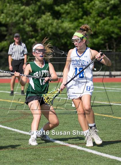 Thumbnail 1 in Grafton Memorial @ Bromfield (MIAA Division 2 Central/West Semifinal) photogallery.