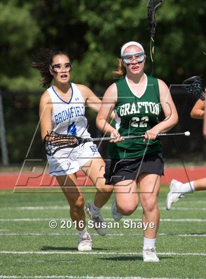 Thumbnail 2 in Grafton Memorial @ Bromfield (MIAA Division 2 Central/West Semifinal) photogallery.