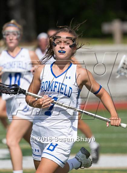 Thumbnail 1 in Grafton Memorial @ Bromfield (MIAA Division 2 Central/West Semifinal) photogallery.