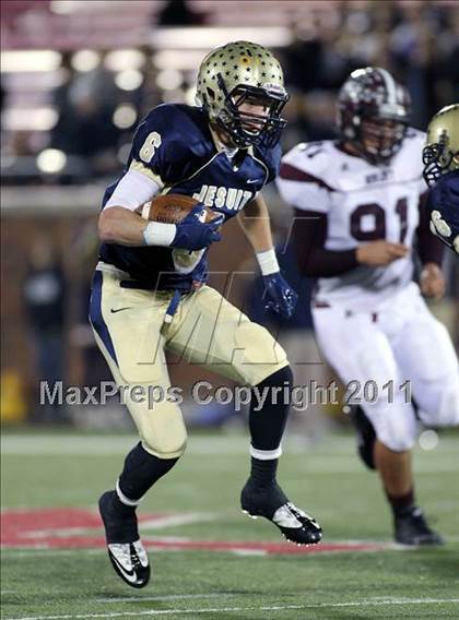 Thumbnail 3 in Rowlett vs. Dallas Jesuit (5A Region 2 Bi-District Playoffs) photogallery.