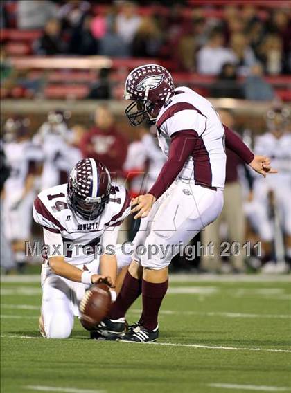 Thumbnail 1 in Rowlett vs. Dallas Jesuit (5A Region 2 Bi-District Playoffs) photogallery.