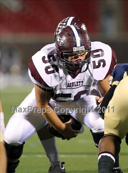 Thumbnail 3 in Rowlett vs. Dallas Jesuit (5A Region 2 Bi-District Playoffs) photogallery.