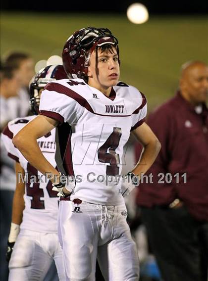 Thumbnail 3 in Rowlett vs. Dallas Jesuit (5A Region 2 Bi-District Playoffs) photogallery.