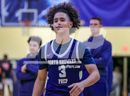 Thumbnail 3 in North Broward Prep vs Union Catholic (Miami Holiday Invitational) photogallery.