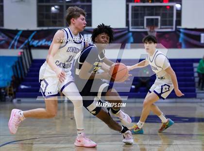 Thumbnail 2 in North Broward Prep vs Union Catholic (Miami Holiday Invitational) photogallery.