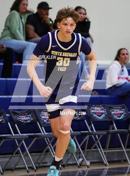 Thumbnail 2 in North Broward Prep vs Union Catholic (Miami Holiday Invitational) photogallery.