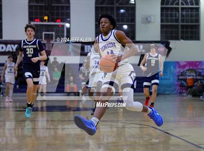 Thumbnail 3 in North Broward Prep vs Union Catholic (Miami Holiday Invitational) photogallery.