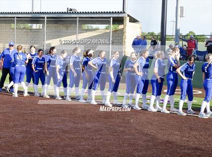 Thumbnail 1 in Celeste vs. Trenton (UIL 2A Softball Bi-District Playoffs) photogallery.