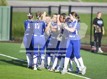 Thumbnail 2 in Celeste vs. Trenton (UIL 2A Softball Bi-District Playoffs) photogallery.