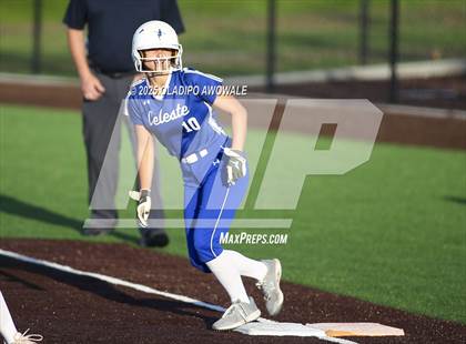 Thumbnail 3 in Celeste vs. Trenton (UIL 2A Softball Bi-District Playoffs) photogallery.