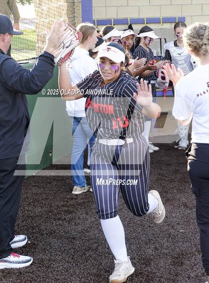 Thumbnail 2 in Celeste vs. Trenton (UIL 2A Softball Bi-District Playoffs) photogallery.