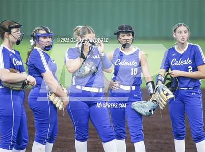 Thumbnail 3 in Celeste vs. Trenton (UIL 2A Softball Bi-District Playoffs) photogallery.