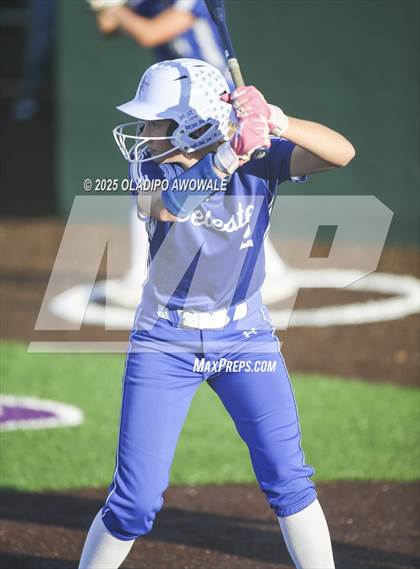 Thumbnail 1 in Celeste vs. Trenton (UIL 2A Softball Bi-District Playoffs) photogallery.