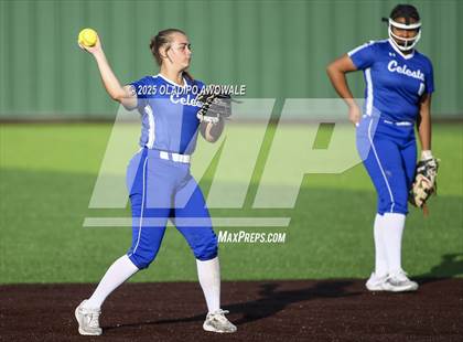 Thumbnail 1 in Celeste vs. Trenton (UIL 2A Softball Bi-District Playoffs) photogallery.