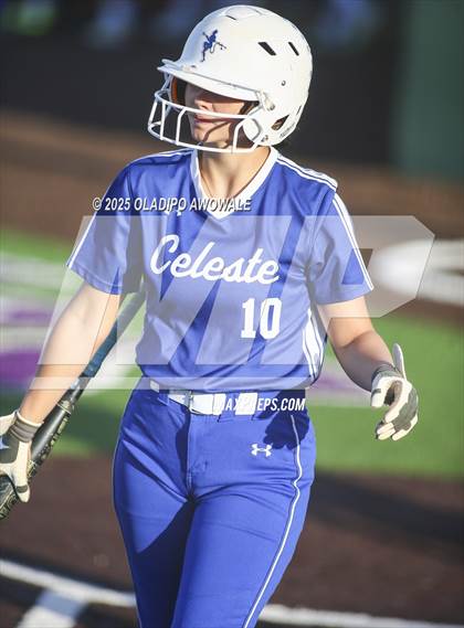 Thumbnail 3 in Celeste vs. Trenton (UIL 2A Softball Bi-District Playoffs) photogallery.
