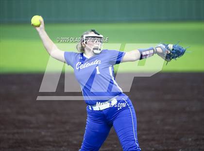 Thumbnail 1 in Celeste vs. Trenton (UIL 2A Softball Bi-District Playoffs) photogallery.