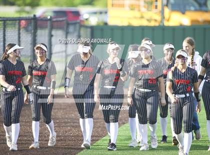 Thumbnail 2 in Celeste vs. Trenton (UIL 2A Softball Bi-District Playoffs) photogallery.