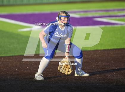 Thumbnail 1 in Celeste vs. Trenton (UIL 2A Softball Bi-District Playoffs) photogallery.