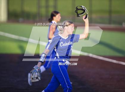 Thumbnail 3 in Celeste vs. Trenton (UIL 2A Softball Bi-District Playoffs) photogallery.