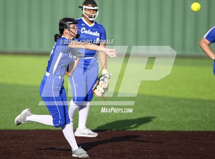 Thumbnail 3 in Celeste vs. Trenton (UIL 2A Softball Bi-District Playoffs) photogallery.