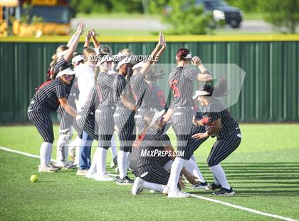 Thumbnail 1 in Celeste vs. Trenton (UIL 2A Softball Bi-District Playoffs) photogallery.