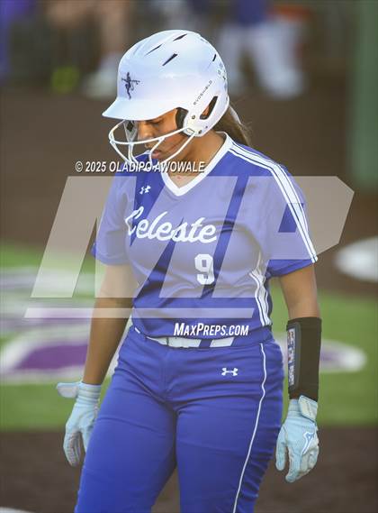 Thumbnail 3 in Celeste vs. Trenton (UIL 2A Softball Bi-District Playoffs) photogallery.